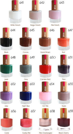 Zao Organic Makeup Zao Organic Makeup Glazed / Pearl Nagellack Rose Gold 8ml