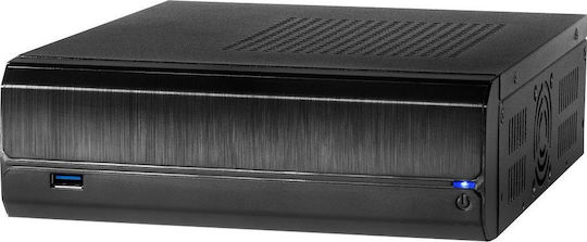 Inter-Tech JX-500 Mini-Turm Computergehäuse Schwarz