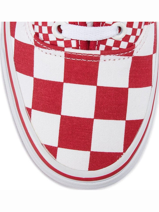 Adidași Authentic Mixt Cu Carouri Roșii