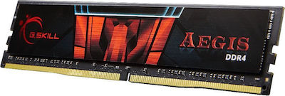 G.Skill Aegis 32GB DDR4 RAM με 2 Modules (2x16GB) και Ταχύτητα 2666 για Desktop
