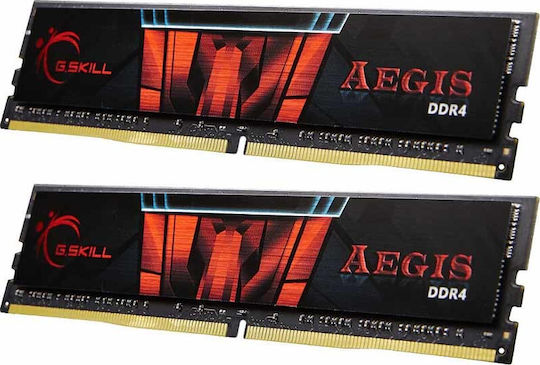 G.Skill Aegis DDR4 32GB RAM with 2x16GB Modules and Speed 2666 for Desktop