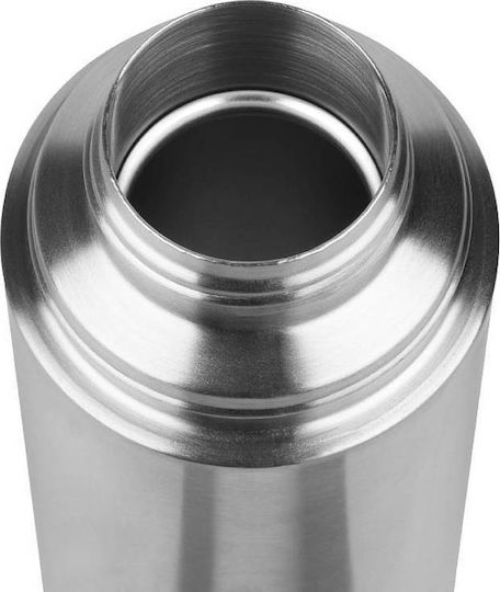 Emsa Flask Safe Loc Closure Ποτήρι Θερμός Ανοξείδωτο 500ml Ασημί με Καπάκι-Κύπελλο
