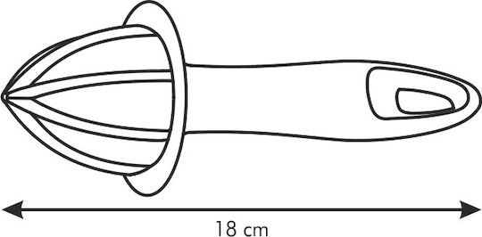 Tescoma Presto Hand-Entsafter Zitrone aus Kunststoff in Weiß Farbe