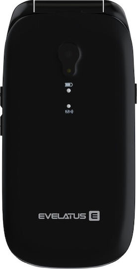 Evelatus Wave Dual SIM Mobile with Large Buttons Black