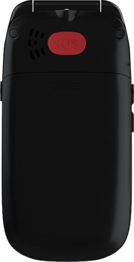 Evelatus Wave Dual SIM Mobile with Large Buttons Black