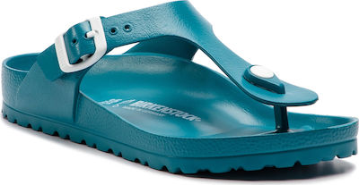 birkenstock gizeh turquoise