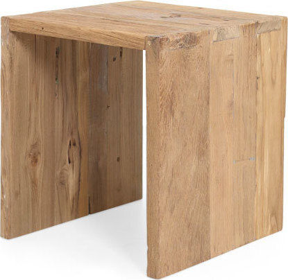 Hilfsmittel Garten- und Terrassentisch für Kleine Räume aus Teak Infinity 40x40x45cm