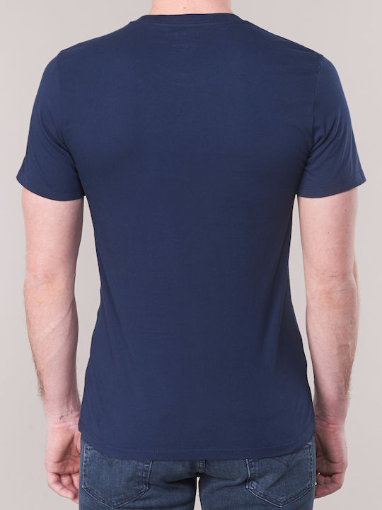 Levi's Original HM Ανδρικό T-shirt Κοντομάνικο Navy Μπλε