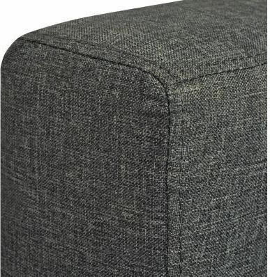 Three-Seater Grey Sofa 191x73x78 cm