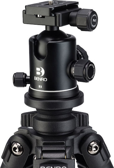 Benro Series 1 Aluminum Camera Tripod & HD1 3-Way Pan/Tilt Head