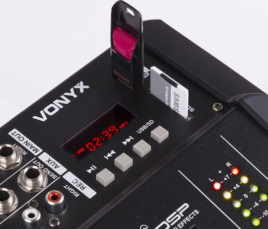 Vonyx AM8A 172.574 8 XLR Inputs & Bluetooth