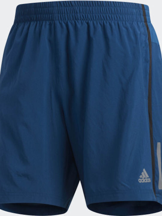 adidas Own Run Αθλητική Ανδρική Βερμούδα Navy Μπλε