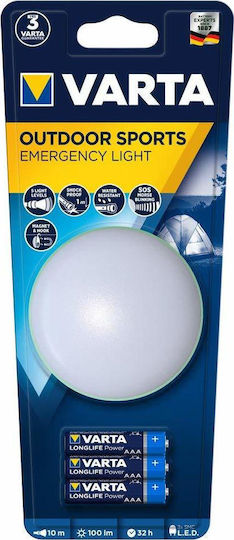 Varta Lanternă de lucru Baterie LED IPX4 cu luminozitate până la 100lm