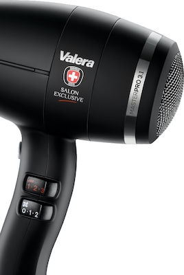 Valera Master Pro 3.1 Soft Black Ionic Επαγγελματικό Πιστολάκι Μαλλιών με Φυσούνα 2400W 761558008316