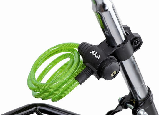 AXA Zipp mit Schlüssel Grün
