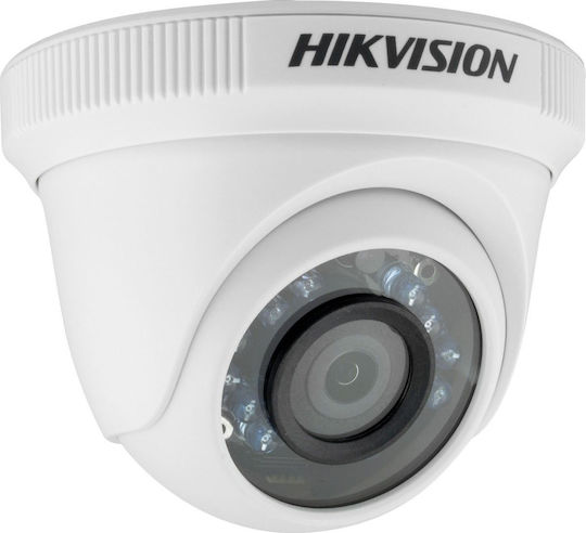 Hikvision DS-2CE56C0T-IRPF CCTV Cameră de Supraveghere HD 720P Rezistentă la apă cu Lentilă 2.8mm