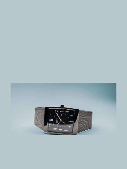 Bering Time Solar Ρολόι Solar με Μεταλλικό Μπρασελέ Bering Time Solar Ρολόι Solar με Μεταλλικό Μπρασελέ