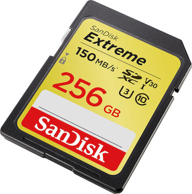Sandisk Exrteme SDXC 256GB Class 10 U3 V30 UHS-I