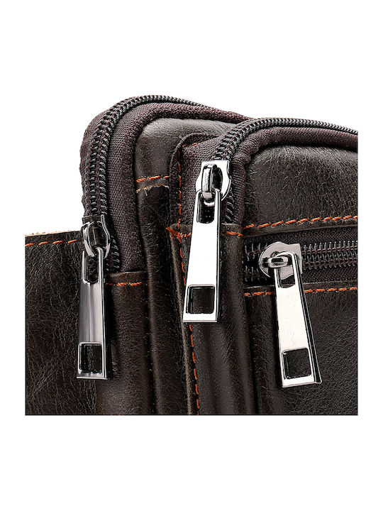 Herren Bum Bag Taille Braun