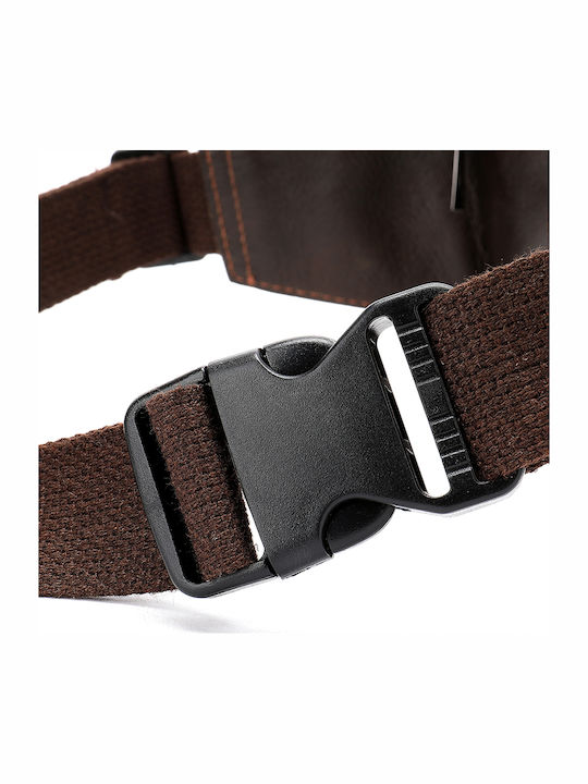 Herren Bum Bag Taille Braun
