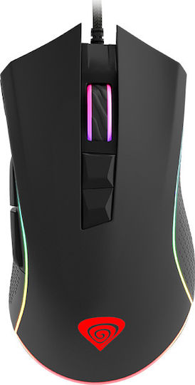Genesis Krypton 770 RGB Gaming Ποντίκι 12000 DPI Μαύρο