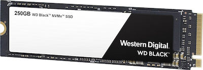 Western Digital WD Black SSD 250GB M.2 NVMe PCI Express 3.0 WDS250G2X0C