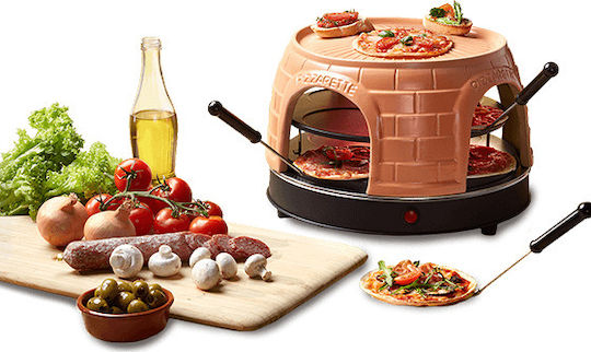 Emerio PO-116124 Pizzabäcker 1500W Orange