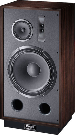 Magnat Transpuls 1500 1009450 Paar Hi-Fi Lautsprecher Boden 500W 3 Anzahl von Fahrern B51.4xT38.5xH100cm. Braun