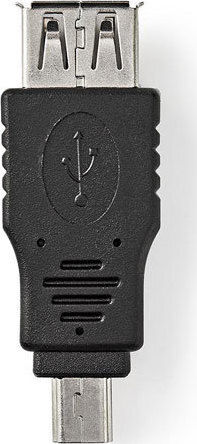 Nedis Μετατροπέας mini USB male σε USB-A female 1τμχ CCGP60902BK