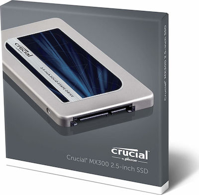 Crucial MX300 SSD 1TB τύπου 2.5'' με σύνδεση SATA III CT1050MX300SSD1