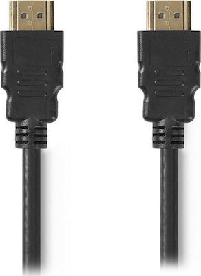 Nedis HDMI 1.4 Cablu HDMI de sex masculin - HDMI de sex masculin 1m Negru