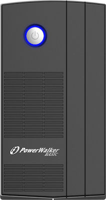 Powerwalker Basic VI 650 SB UPS Line-Interactive 650VA 360W with 2 Schuko Power Plugs