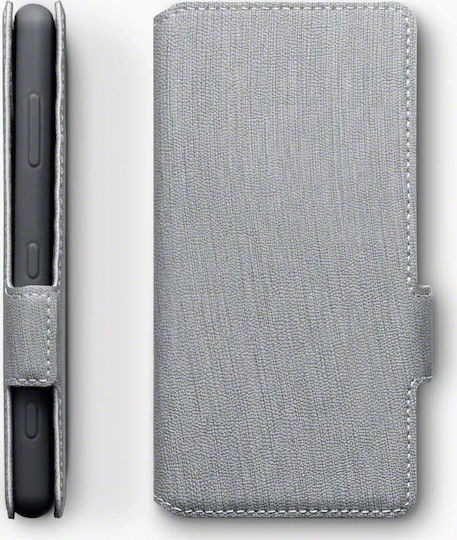 Terrapin Low Profile Brieftasche Synthetisches Leder Gray (Xperia XZ2 Kompakt)