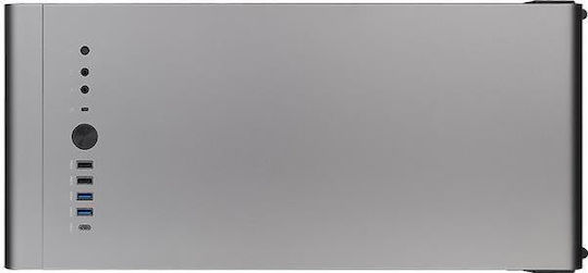 Thermaltake A500 Aluminum Tempered Glass Edition Gaming Midi Tower Κουτί Υπολογιστή με Πλαϊνό Παράθυρο Μαύρο