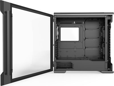 Phanteks Enthoo Evolv X Glass Gaming Midi Tower Κουτί Υπολογιστή με Πλαϊνό Παράθυρο και RGB Φωτισμό Anthracite Grey