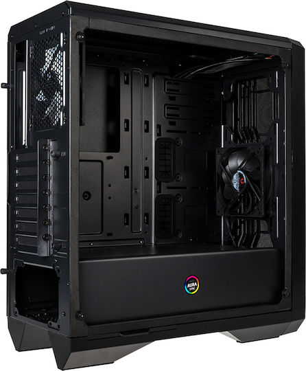 BitFenix Enso Mesh RGB Gaming Midi Tower Κουτί Υπολογιστή με Πλαϊνό Παράθυρο Μαύρο