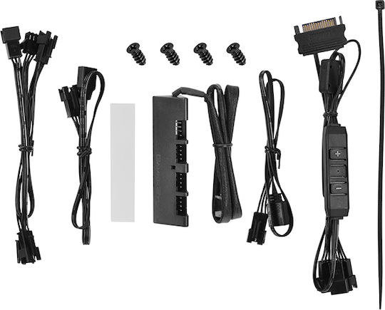Deepcool CF 120 3in1 Case Fan (1500rpm / 56.5cfm) με RGB Φωτισμό και Σύνδεση 4-Pin PWM 3τμχ