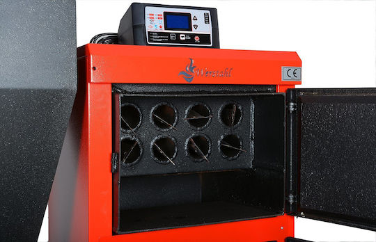 Werstahl Hercules HS40 Boiler Pellet / pentru / lemn / Biomasa cu arzător 40000kcal/h