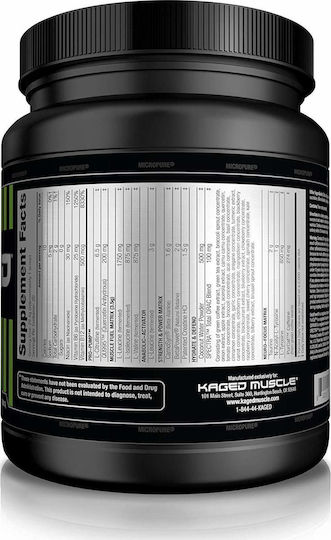 Kaged Muscle Pre Kaged Orange Crush Pre Workout Supplement 588g Orange Crush