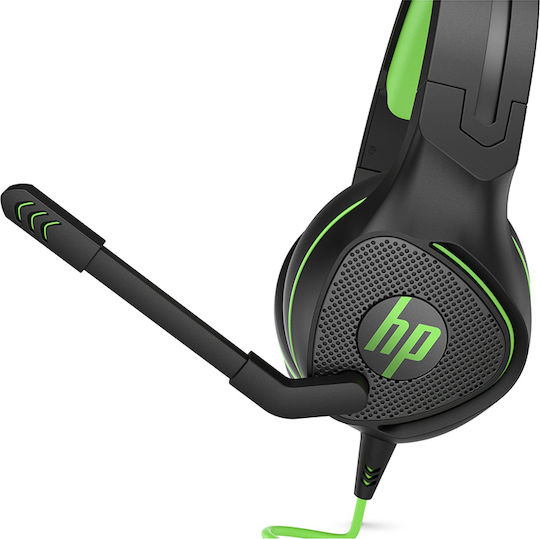 HP Pavilion 400 Надушници Геймърски слушалки с връзка 3,5 мм Зелен