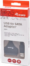 Equip 133471 USB 3.0 to SATA Adapter Μαύρο