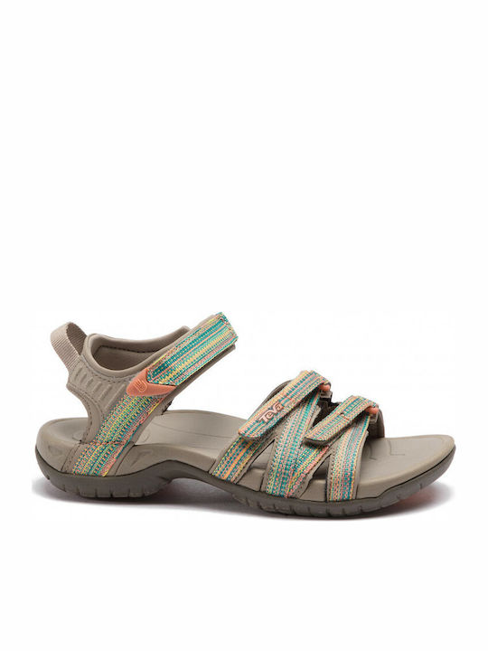 Teva Tirra Damen Flache Sandalen in Mehrfarbig Farbe