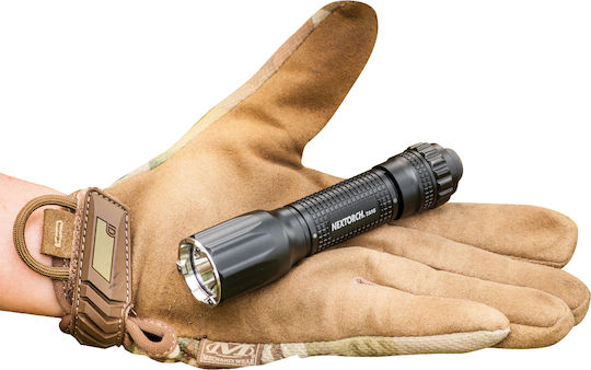 Nextorch Flashlight LED IPX8 with Maximum Brightness 600lm Black