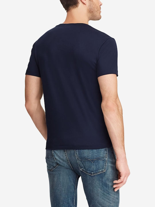 T-shirt Navy Μπλε