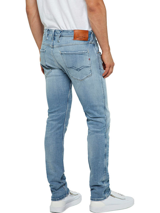 Replay Anbass Herren Jeanshose in Slim Fit Blau