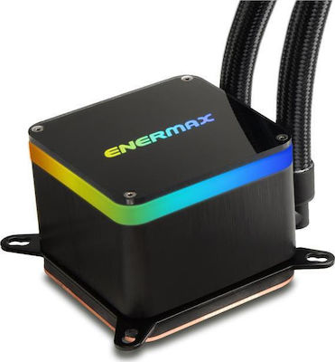 Enermax Liqtech II 360 Υδρόψυξη Επεξεργαστή Τριπλού Ανεμιστήρα 120mm για Socket AM4/115x
