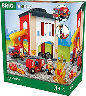 Brio Toys Fire Station Rennstrecke 33833