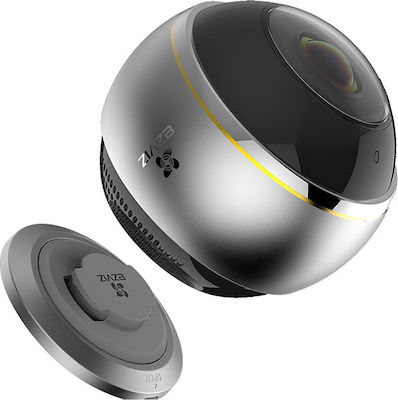 Ezviz Mini Pano CS-CV346-A0-7A3WFR 303100488 IP Cameră de Supraveghere Wi-Fi cu Comunicare Bidirecțională Argint