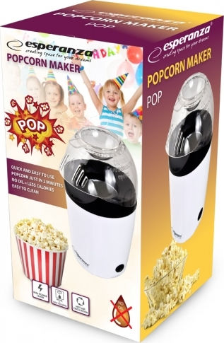 Esperanza Popcorn Maker Hot Air 1200W