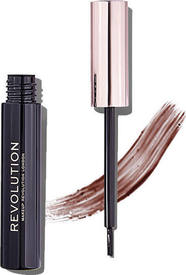 Revolution Beauty Brow Tint Βαφή για Φρύδια Medium Brown 6gr
